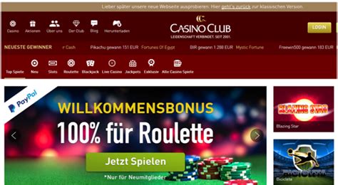 casino club auszahlung erfahrung